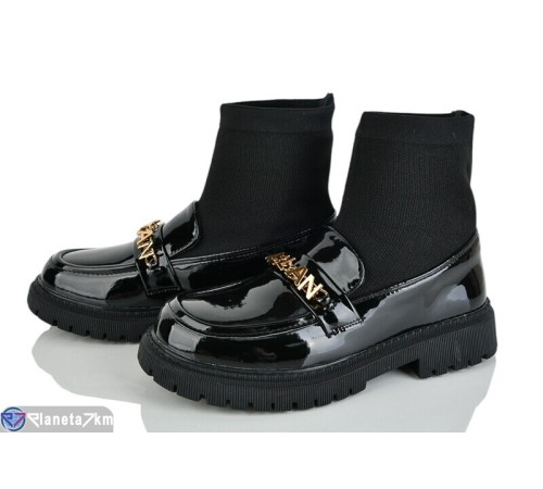 Черевики дитячі на весну/осінь (12 пар р.32-37) чорний  "Laifakids"