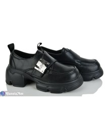 Дитячі туфлі на весну/осінь (8 пар р.31-36) чорний  "Laifakids"