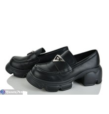 Дитячі туфлі на весну/осінь (8 пар р.31-36) чорний  "Laifakids"