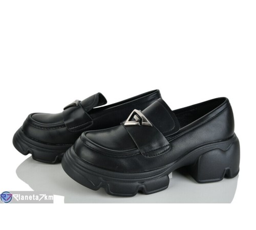 Дитячі туфлі на весну/осінь (8 пар р.31-36) чорний  "Laifakids"