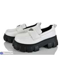 Дитячі туфлі на весну/осінь (8 пар р.32-37) білий  "Laifakids"