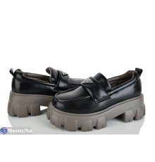 Дитячі туфлі на весну/осінь (8 пар р.32-37) чорний  "Laifakids"