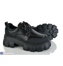 Дитячі туфлі на весну/осінь (8 пар р.32-37) чорний  "Laifakids"