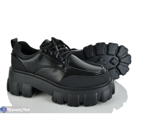 Дитячі туфлі на весну/осінь (8 пар р.32-37) чорний  "Laifakids"