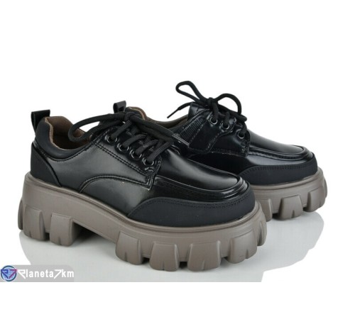 Дитячі туфлі на весну/осінь (8 пар р.32-37) чорний  "Laifakids"