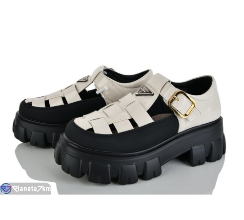 Дитячі туфлі на літо (8 пар р.32-37) бежевий  "Laifakids"