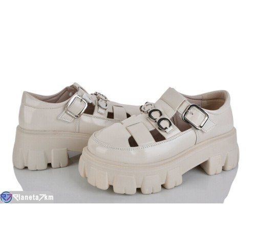 Дитячі туфлі на літо (8 пар р.32-37) бежевий  "Laifakids"