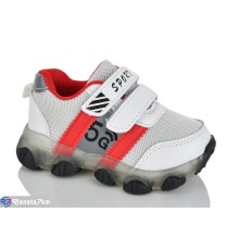 Дитячі кросівки на весну/осінь (8 пар р.21-26) білий  "Laifakids"