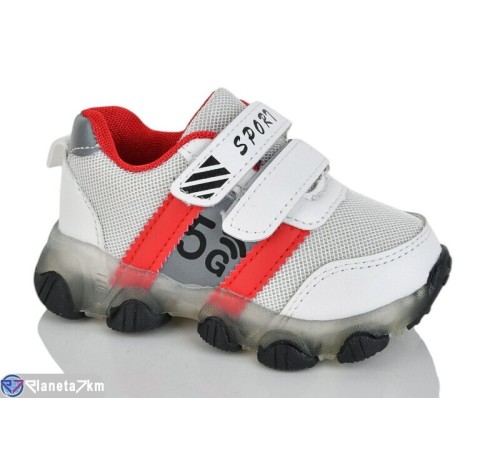 Дитячі кросівки на весну/осінь (8 пар р.21-26) білий  "Laifakids"