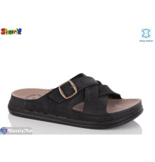 Шлепки чоловічі на літо (6 пар р.40-45) чорний  "Sharif"