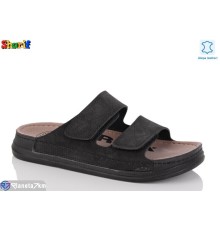 Шлепки чоловічі на літо (6 пар р.40-45) чорний  "Sharif"