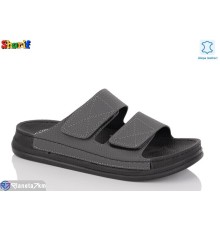 Шлепки чоловічі на літо (6 пар р.40-45) сірий  "Sharif"