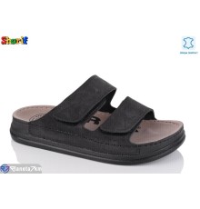 Шлепки чоловічі на літо (6 пар р.40-45) чорний  "Sharif"