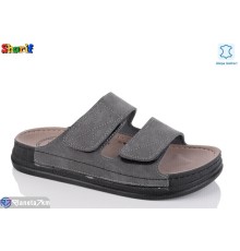 Шлепки чоловічі на літо (6 пар р.40-45) сірий  "Sharif"