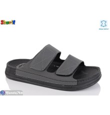 Шлепки чоловічі на літо (6 пар р.40-45) сірий  "Sharif"