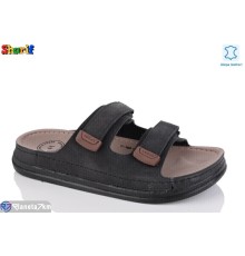 Шлепки чоловічі на літо (6 пар р.40-45) чорний  "Sharif"