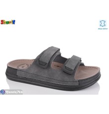 Шлепки чоловічі на літо (6 пар р.40-45) сірий  "Sharif"