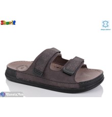 Шлепки чоловічі на літо (6 пар р.40-45) коричневий  "Sharif"
