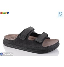 Шлепки чоловічі на літо (6 пар р.40-45) чорний  "Sharif"