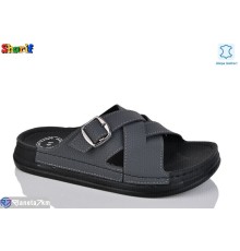 Шлепки чоловічі на літо (6 пар р.40-45) сірий  "Sharif"