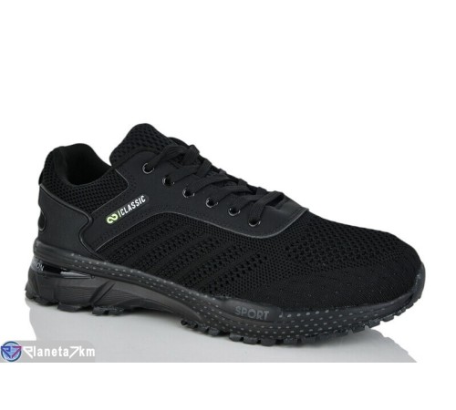 Кросівки жіночі на літо (8 пар р.41-46) чорний  "KOMBO"