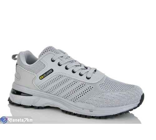 Кросівки жіночі на літо (8 пар р.41-46) сірий  "KOMBO"