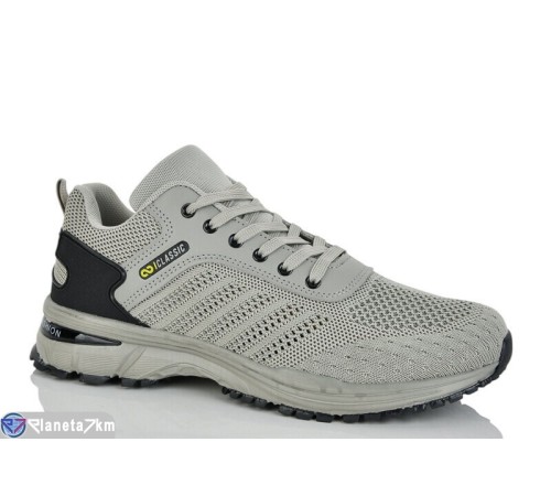 Кросівки жіночі на літо (8 пар р.41-46) сірий  "KOMBO"