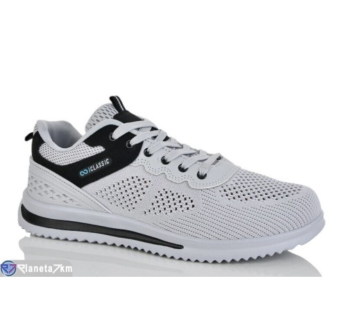 Кросівки жіночі на літо (8 пар р.41-46) сірий  "KOMBO"