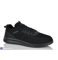 Кросівки жіночі на літо (8 пар р.41-46) чорний  "KOMBO"