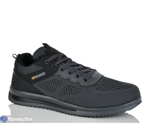 Кросівки жіночі на літо (8 пар р.41-46) сірий  "KOMBO"