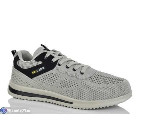 Кросівки жіночі на літо (8 пар р.41-46) сірий  "KOMBO"