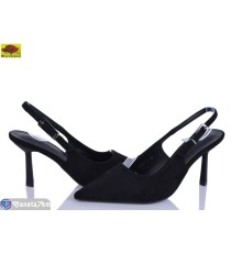 Туфлі жіночі на літо (6 пар р.36-41) чорний  "Mei De Li"