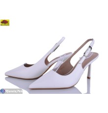 Туфлі жіночі на літо (6 пар р.36-41) білий  "Mei De Li"