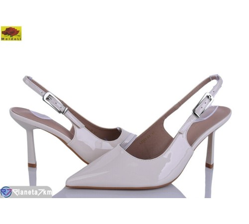 Туфлі жіночі на літо (6 пар р.36-41) бежевий  "Mei De Li"