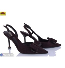 Туфлі жіночі на літо (6 пар р.36-41) коричневий  "Mei De Li"