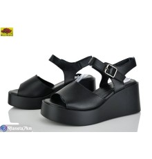 Босоніжки жіночі на літо (8 пар р.36-40) чорний  "Mei De Li"