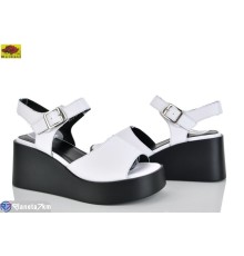 Босоніжки жіночі на літо (8 пар р.36-40) білий  "Mei De Li"