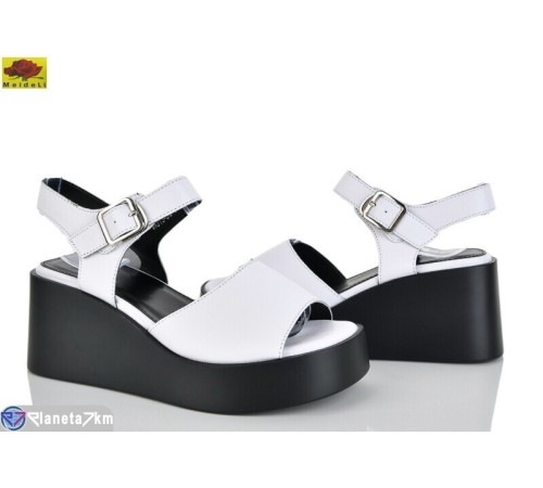 Босоніжки жіночі на літо (8 пар р.36-40) білий  "Mei De Li"