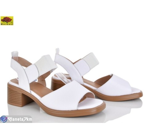 Босоніжки жіночі на літо (8 пар р.36-40) білий  "Mei De Li"