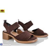 Босоніжки жіночі на літо (8 пар р.36-40) коричневий  "Mei De Li"