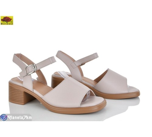 Босоніжки жіночі на літо (8 пар р.36-40) бежевий  "Mei De Li"