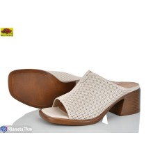 Шлепки жіночі на літо (8 пар р.36-40) бежевий  "Mei De Li"