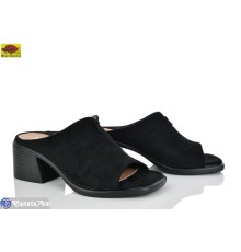 Шлепки жіночі на літо (8 пар р.36-40) чорний  "Mei De Li"