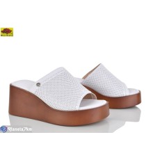 Шлепки жіночі на літо (8 пар р.36-40) білий  "Mei De Li"