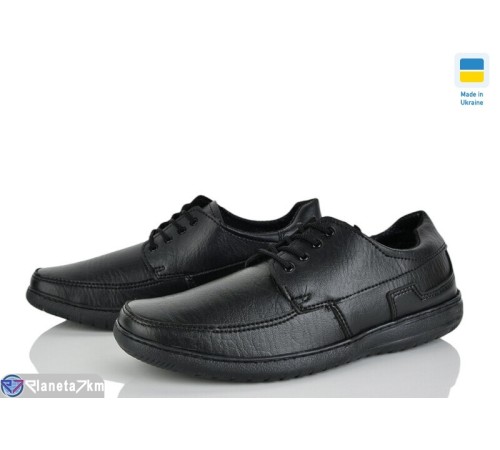 Туфлі чоловічі на весну/осінь (8 пар р.40-45) чорний  "OLLA"