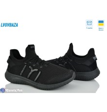 Кросівки на літо (6 пар р.36-40) чорний  "LEOBAZA"