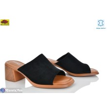 Шлепки жіночі на літо (8 пар р.36-40) чорний  "Mei De Li"