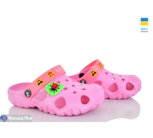 Кроки дитячі на літо (8 пар р.28-35) рожевий  "LIBERTE"