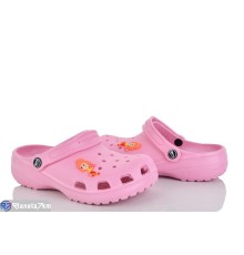 Кроки дитячі на літо (6 пар р.30-35) рожевий  "LIBERTE"