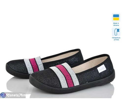 Балетки дитячі на літо (8 пар р.27-34) чорний  "LIBERTE"